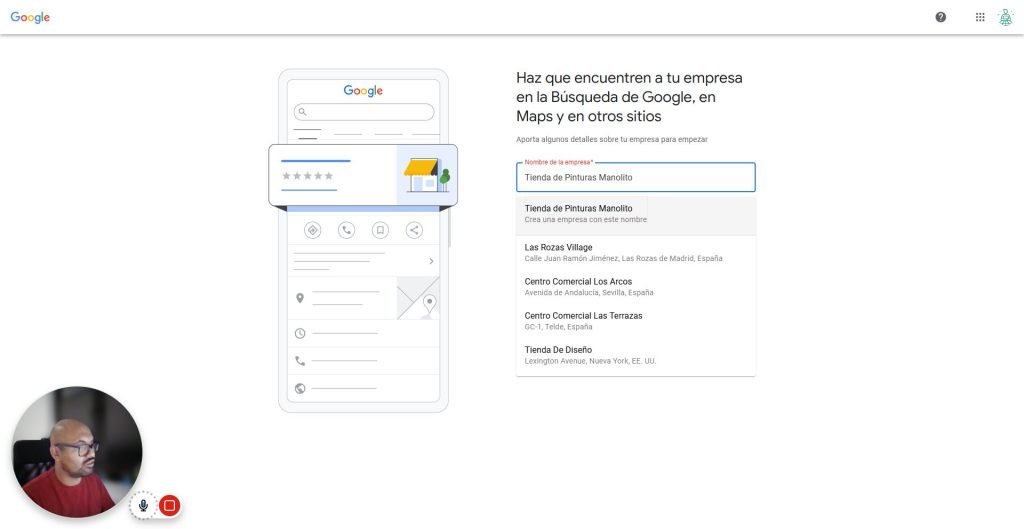 Crear un Perfil de empresa en Google My Business Paso a paso