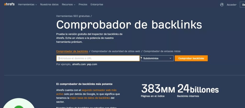Medicion y seguimiento de tus backlinks