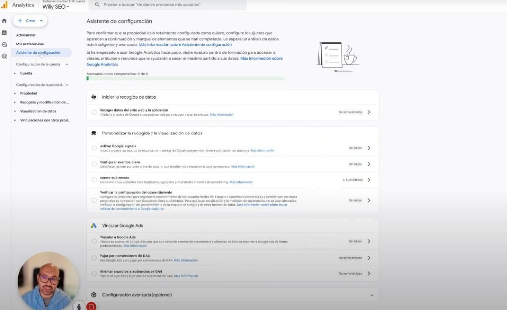 Configuracion Basica de Google Analytics 4